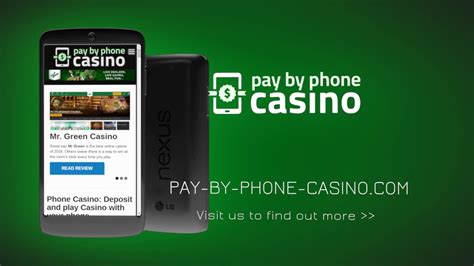 Pay by mobile casino